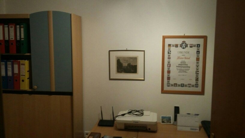 Kancelária na prízemí.