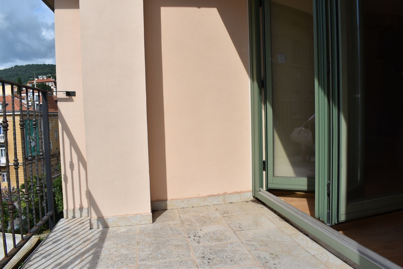 Terasa apartmánu A2069 v Opatiji, Chorvátsko - Panorama Skauting.