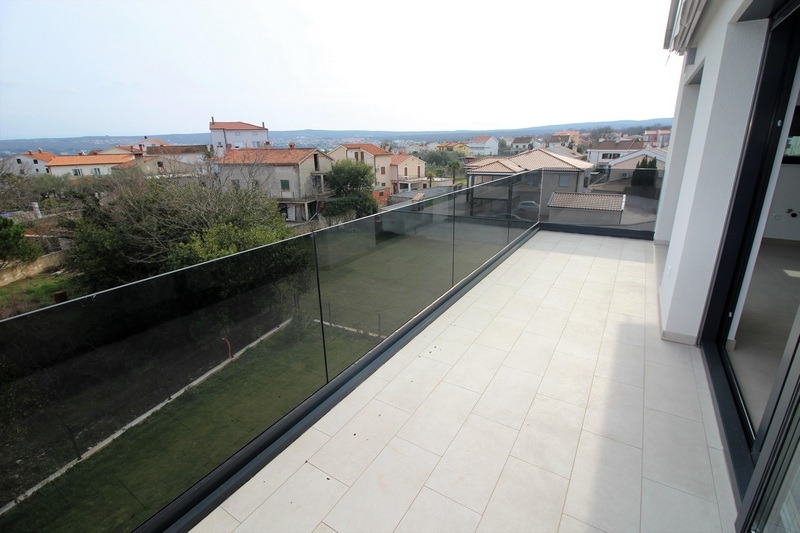 Terasa s výhľadom na mesto.