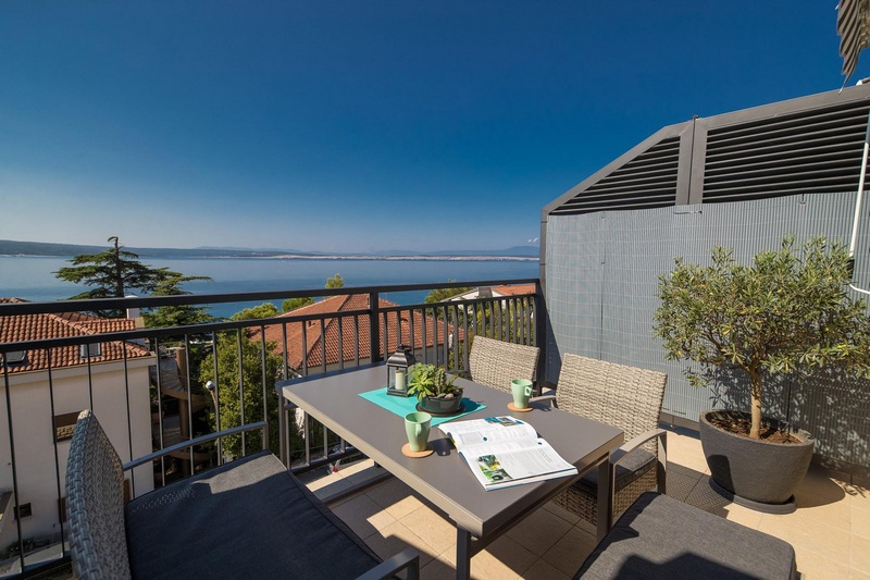 Moderné apartmány s výhľadom na more v Chorvátsku na predaj - Panorama Scouting A2167.