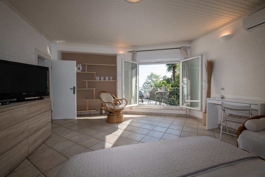 Obývacia izba nehnuteľnosti A2670 v Chorvátsku, Opatija - Panorama Skauting