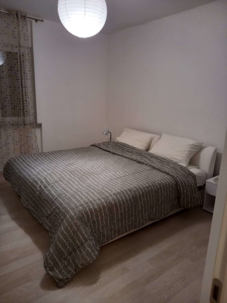 Spálňa apartmánu. Rijeka.