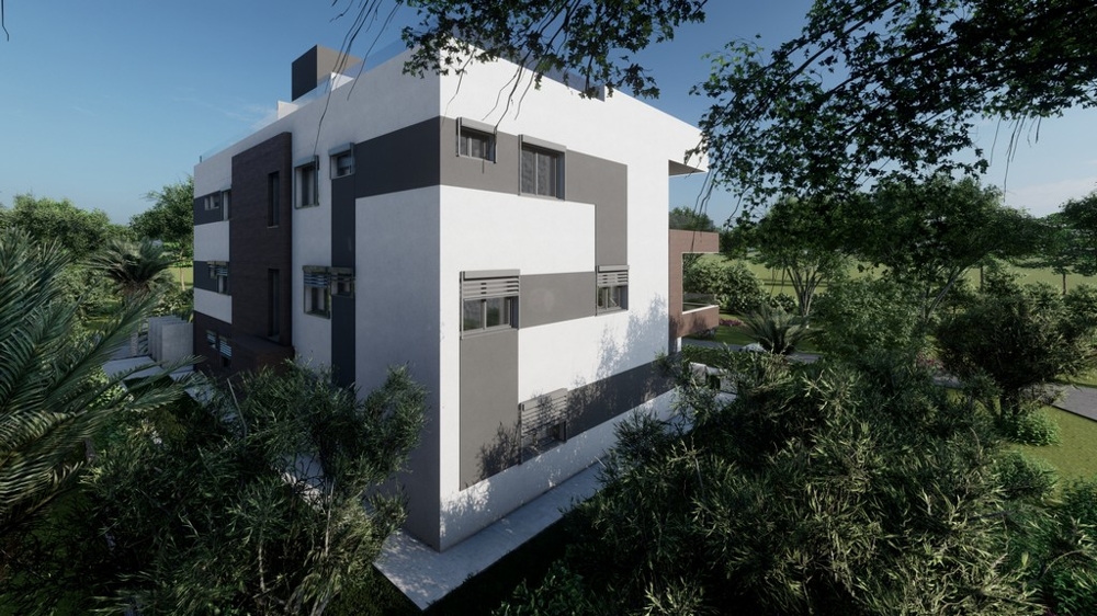 Zadná časť pozemku A2795 v Zatone, Chorvátsko - Panorama Scouting.