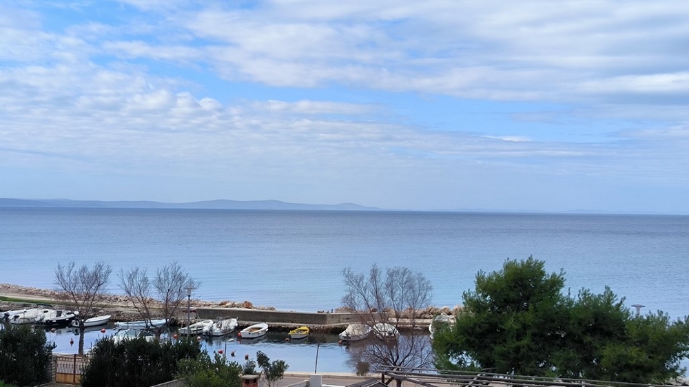 Výhľad na more objektu A2795, Chorvátsko - Panorama Skauting.