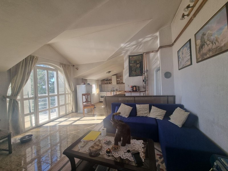 Obývacia izba nehnuteľnosti A2799, Novi Vinodolski, Chorvátsko - Panorama Skauting.