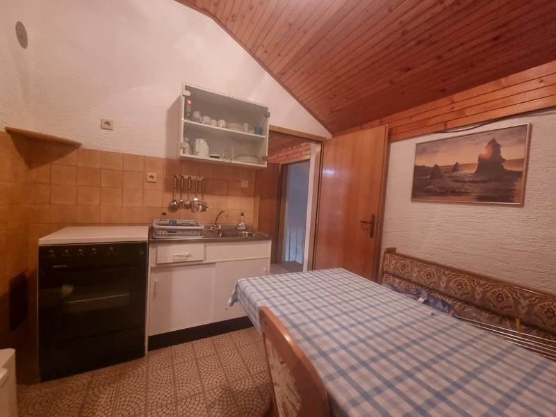 Pohľad na funkčnú kuchyňu.