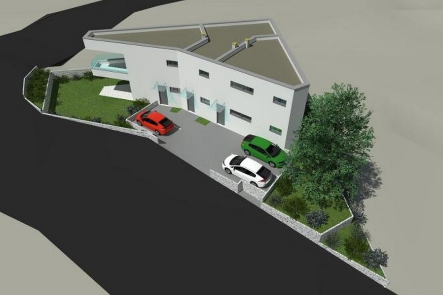 Nové apartmány v Punate na ostrove Krk.