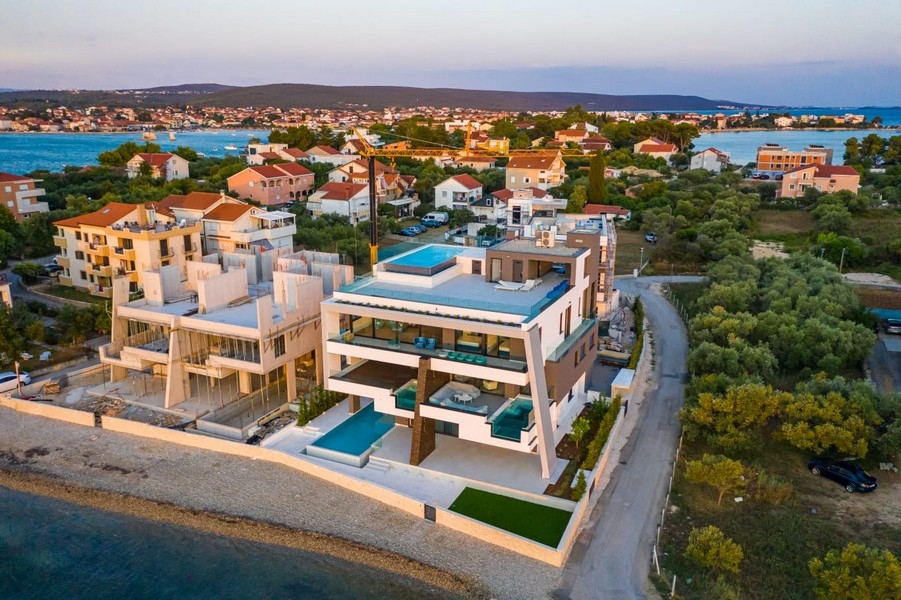 Luxusný apartmán priamo pri mori v Chorvátsku - Panorama Scouting A2843.