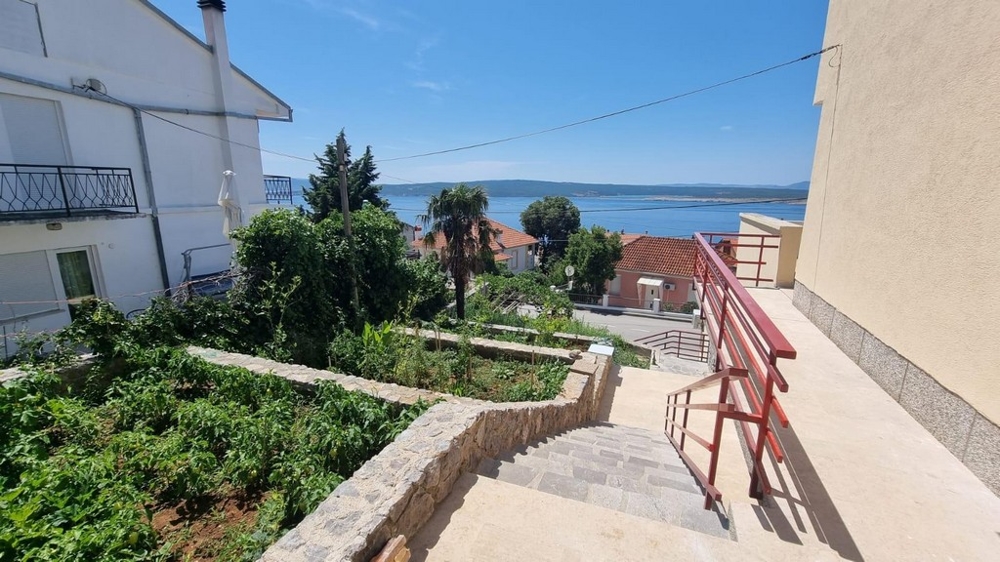2-spálňový apartmán s výhľadom na more v Dramalj, Crikvenica