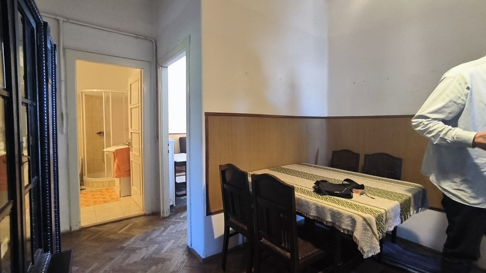 Jedálenský kút v kuchyni.