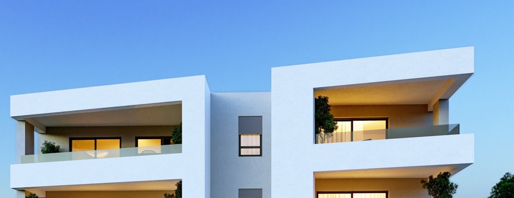 Moderné apartmány s terasou a výhľadom na more