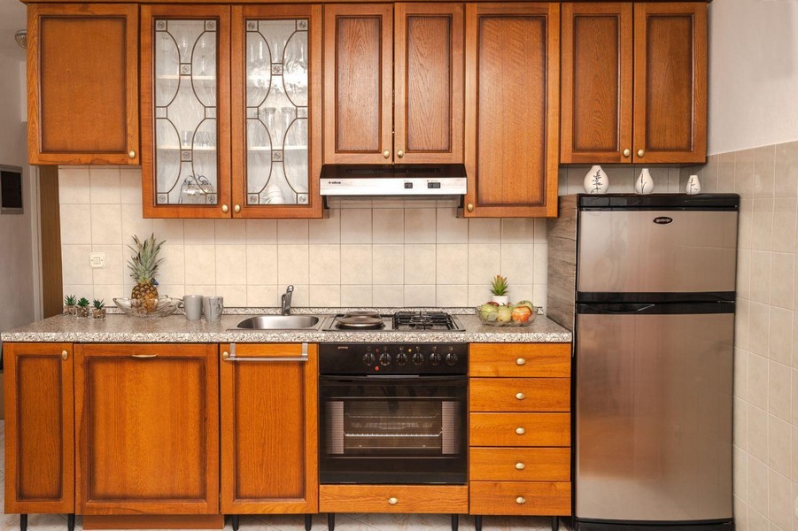 Kuchyňa vo vidieckom štýle.