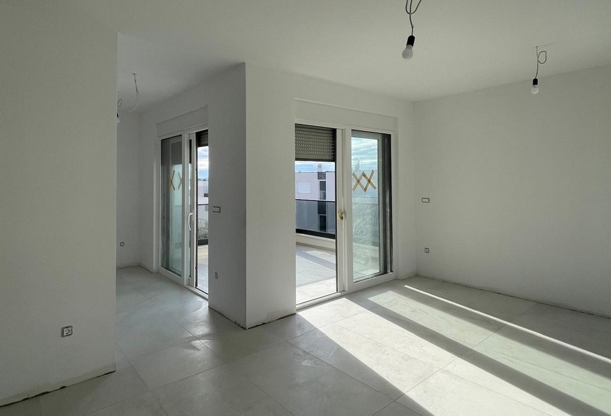 Vstupný priestor staveniska v Chorvátsku