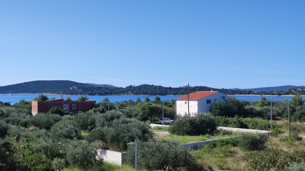 Terasa nového bytu A3361, ktorý sa ponúka na predaj v Chorvátsku.