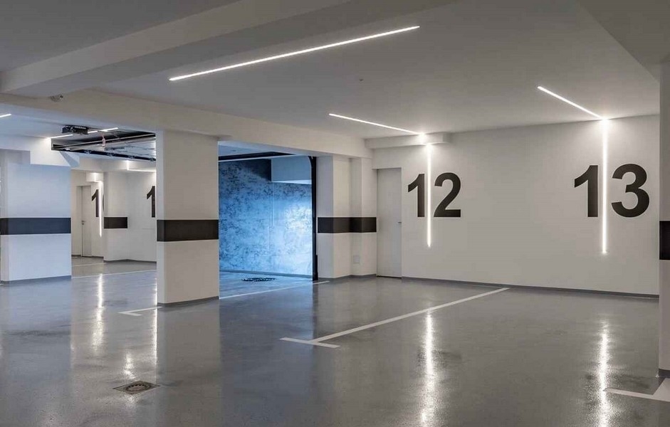 Podzemné parkovisko objektu A3385, Chorvátsko.