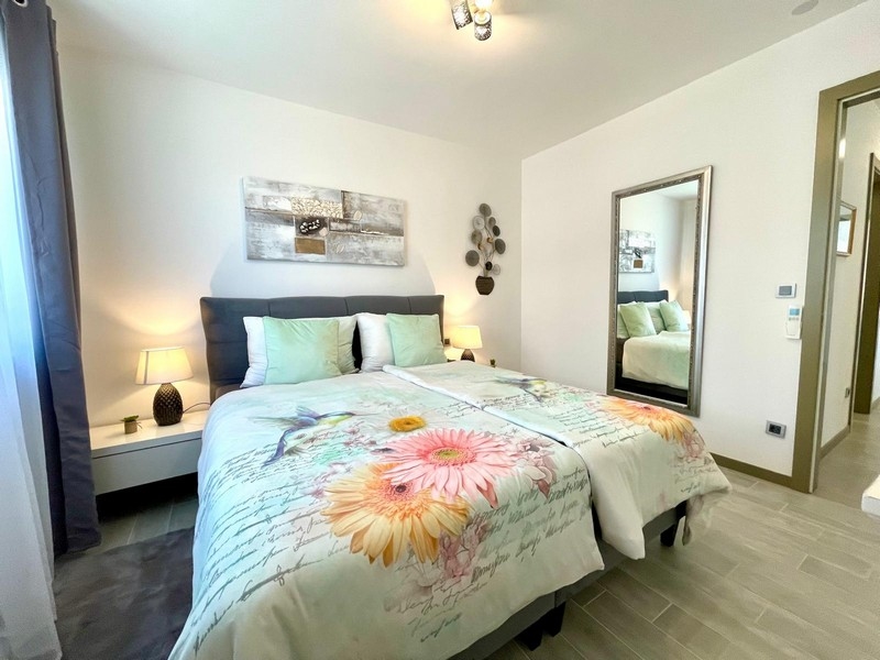 Ďalšia spálňa s pohodlnou posteľou.