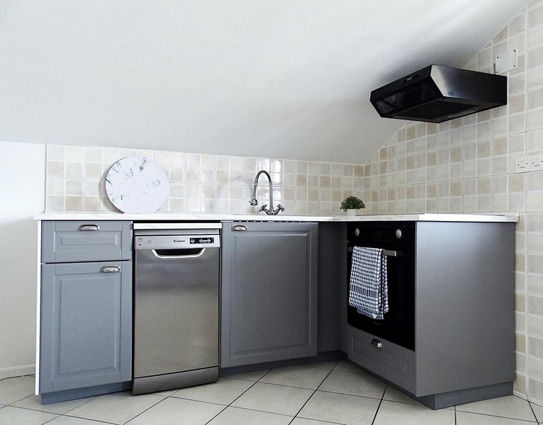 Krásna a funkčná kuchyňa.