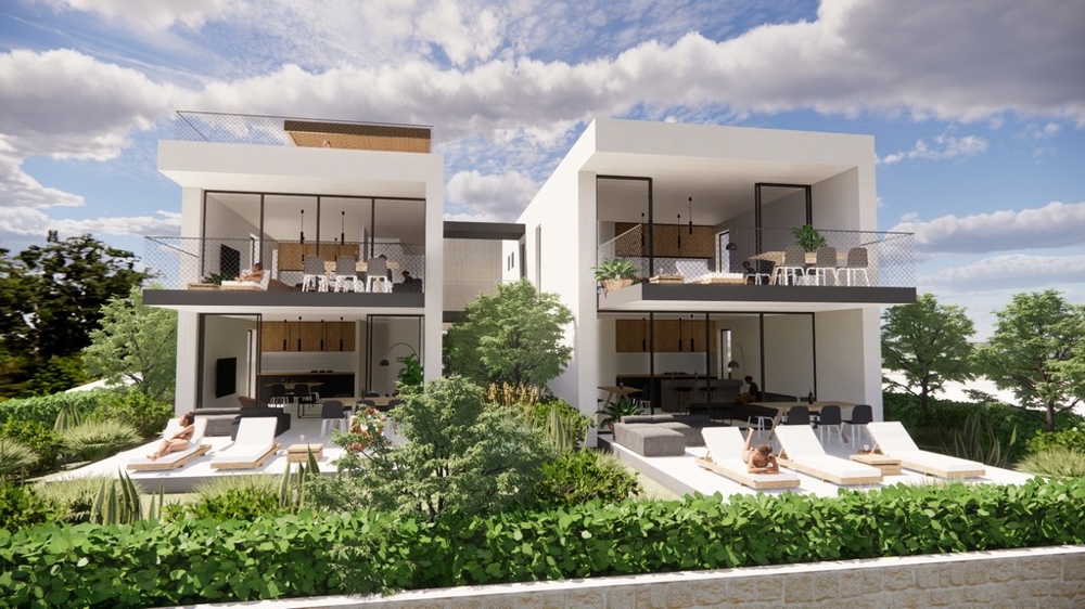 Kúpte si nové apartmány pri mori v Chorvátsku na Ugljane.