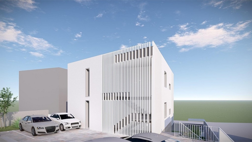 Zadná časť pozemku A3464 na Krku v Chorvátsku - Panorama Scouting.