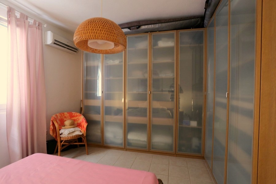 Úložný priestor v spálni.