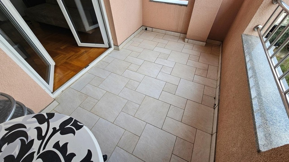 Terasa objektu A3543 na ostrove Krk v Chorvátsku.