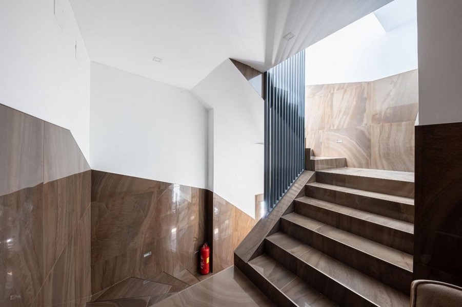 Schodisko nehnuteľnosti A3546 v Starej Novalji na ostrove Pag.