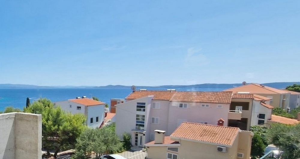 Výhľad na more z apartmánov A3605 v Chorvátsku - Panorama Skauting.