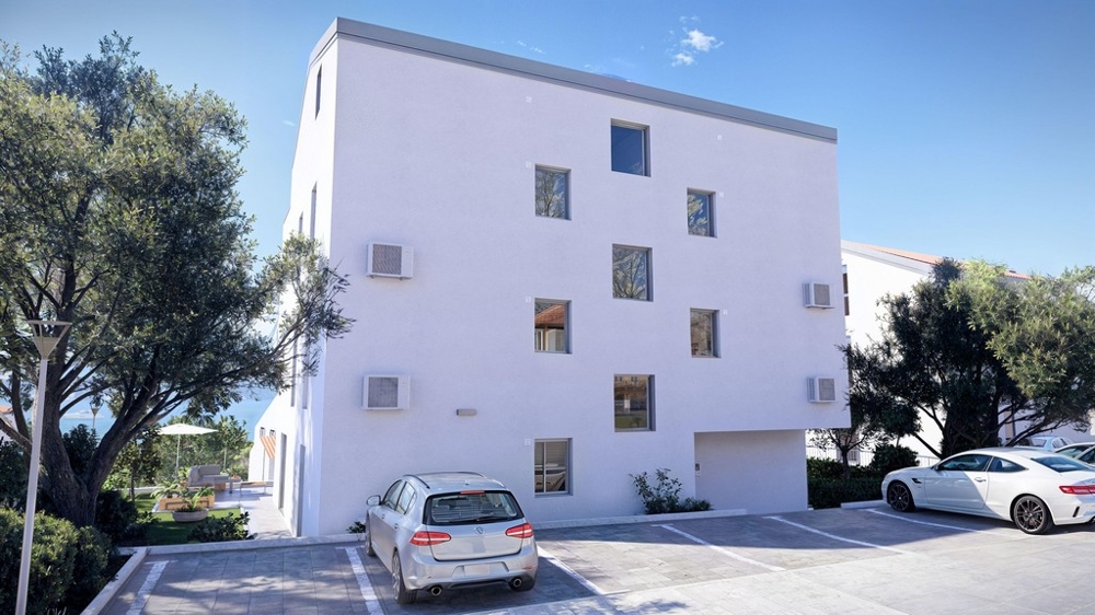 Zadná časť novej budovy A3610 v Chorvátsku.