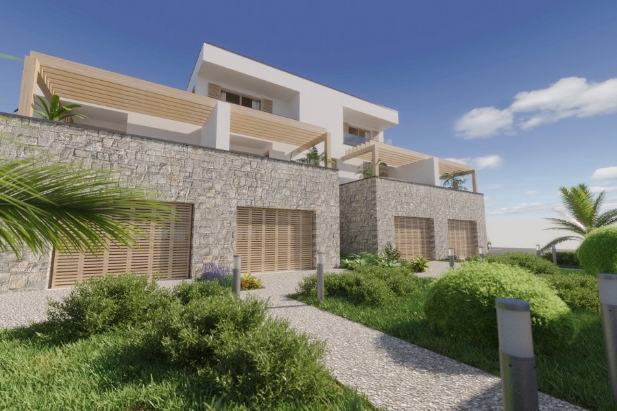 3D vizualizácia nehnuteľnosti A3615 v Chorvátsku. Panorama Scouting.