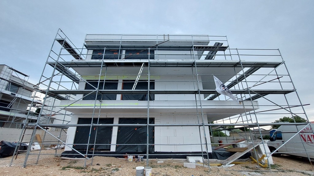 Nové byty na predaj v Novalji, Chorvátsko.