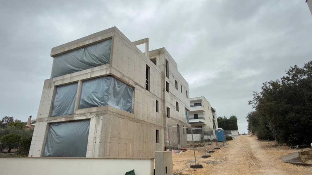 Novostavba apartmánu v treťom rade pri mori na predaj v Chorvátsku - A3857