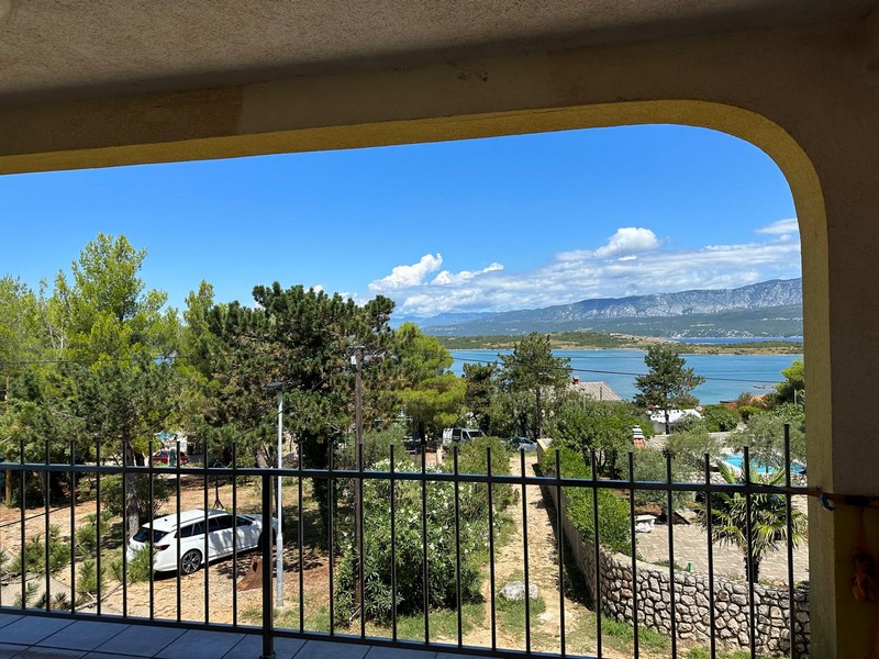 Výhľad na more z apartmánu A3860 v Chorvátsku - Panorama Skauting.