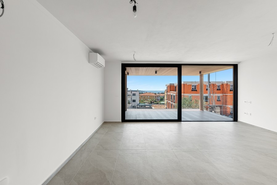 Výhľad na more z apartmánu A3874 v meste Novigrad, Istria - Panorama Scouting.