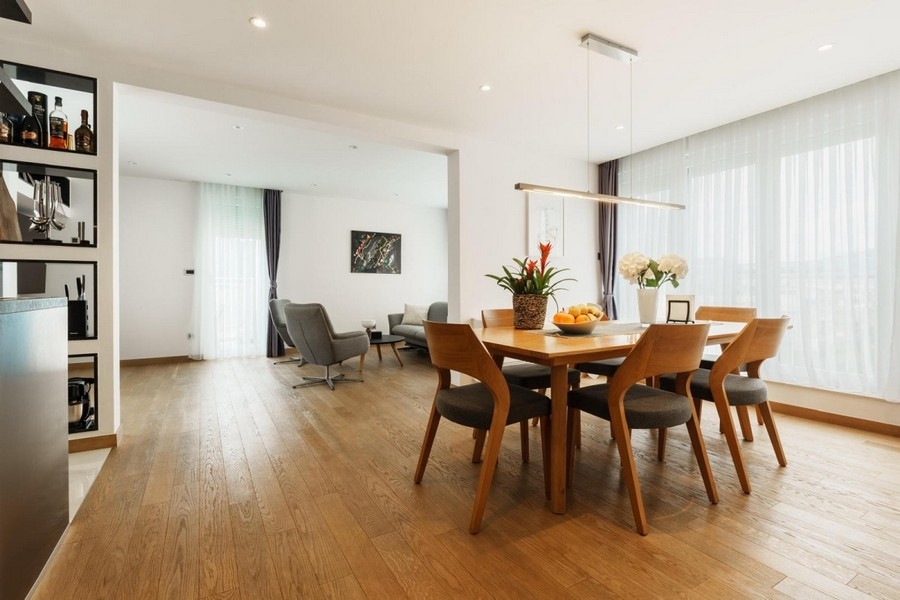 Jedáleň s obývacou izbou - A3886 v Splite, Dalmácia