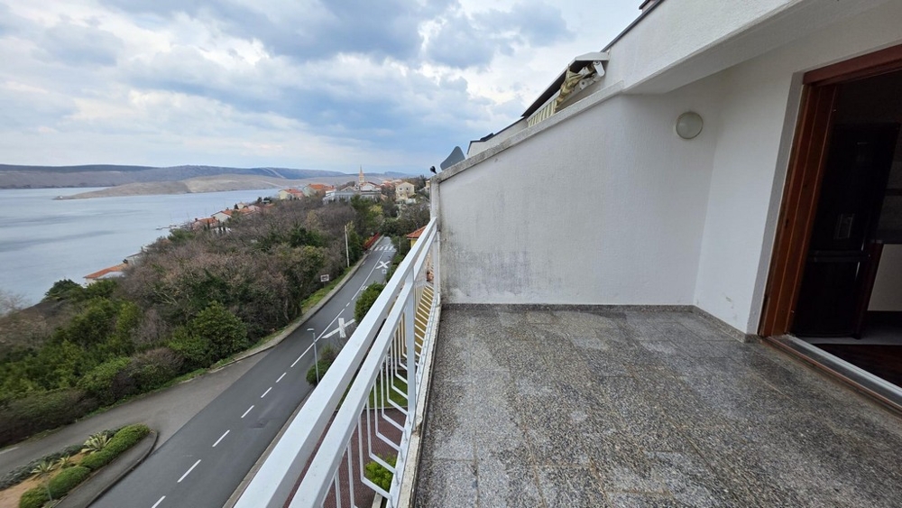 Terasa s výhľadom na more - A3904 v Jadranove.