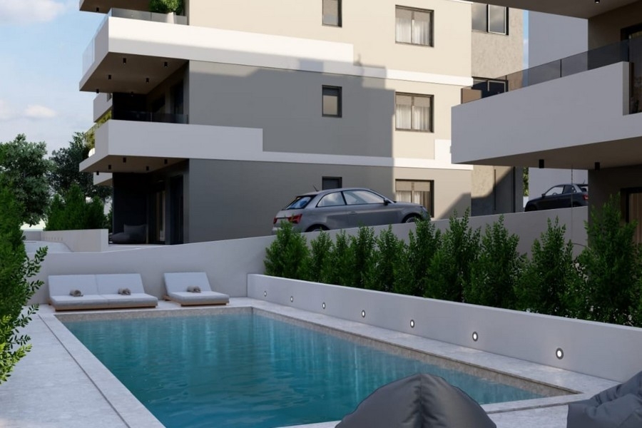 Apartmány s bazénom A3920 na Čiove v Dalmácii.