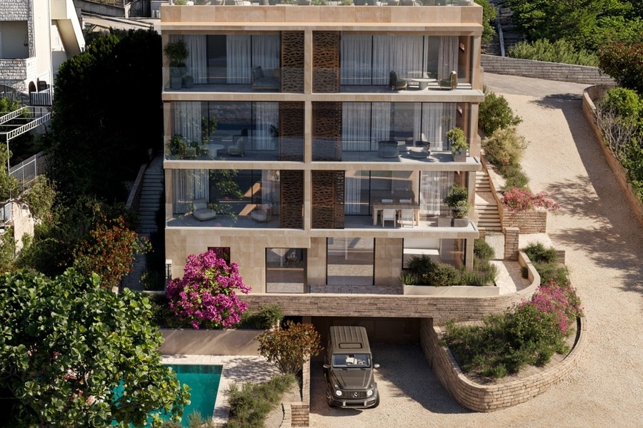 Vysoko kvalitné apartmány s panoramatickým výhľadom na more