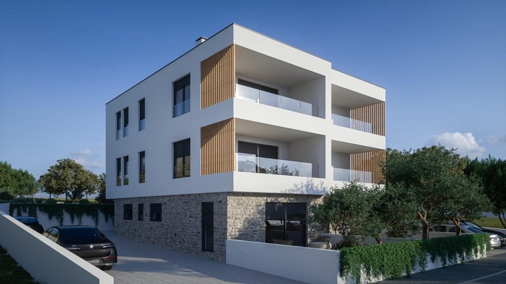 Novopostavená nehnuteľnosť s modernými apartmánmi a parkovacími miestami