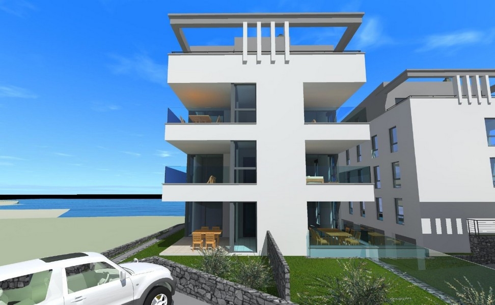 Luxusné apartmány s výhľadom na more v Povljane