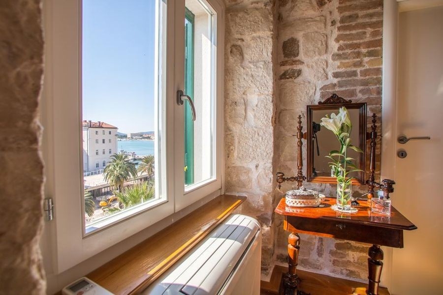 Apartmán v Splite s oknom a výhľadom na more