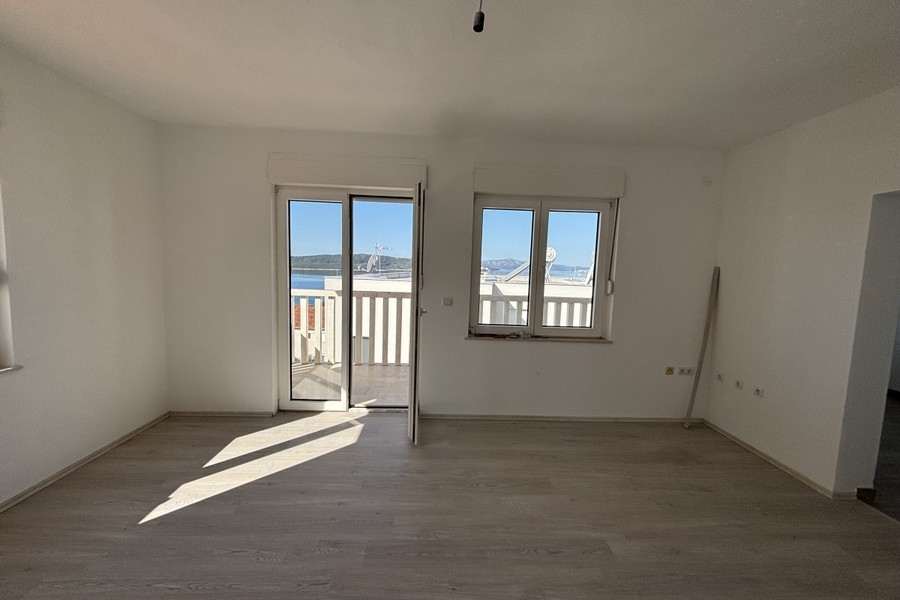 Výhľad na more z apartmánu v Chorvátsku