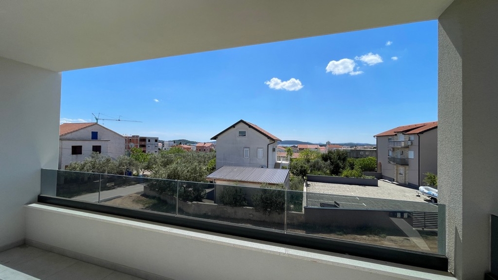 Pohľad z terasy na Vodice