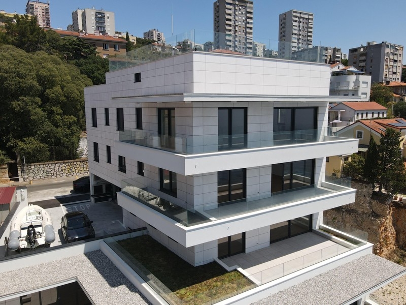Novostavba s luxusnými apartmánmi v Rijeke