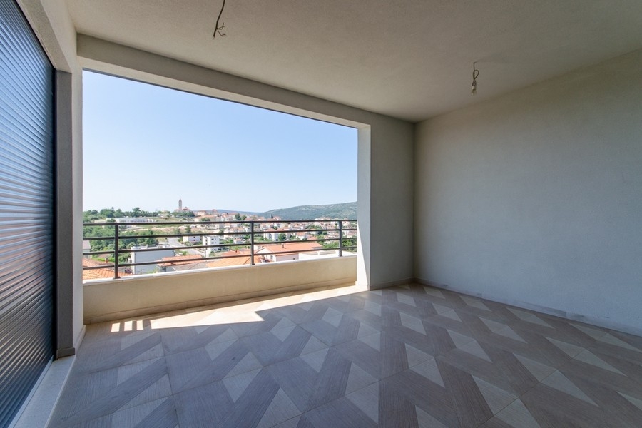 Loggia s výhľadom na Seget Vranjica a Trogir