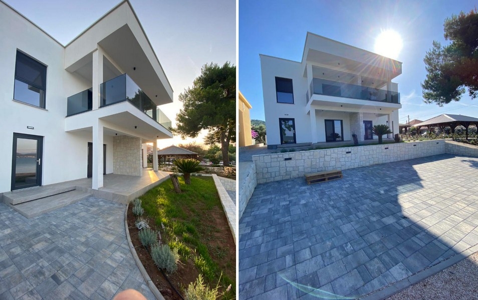 Vila s prístupom a parkovacími miestami pred domom