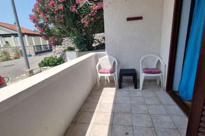 Loggia bytu A4115 v meste Novi Vinodolski