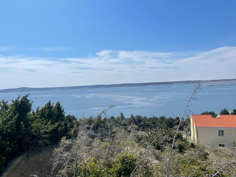 Výhľad na more z nehnuteľnosti G392, Starigrad Paklenica.