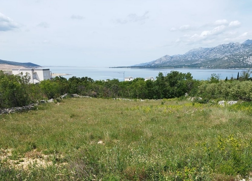 Stavebný pozemok s výhľadom na more v Rovanjska, Chorvátsko na predaj.