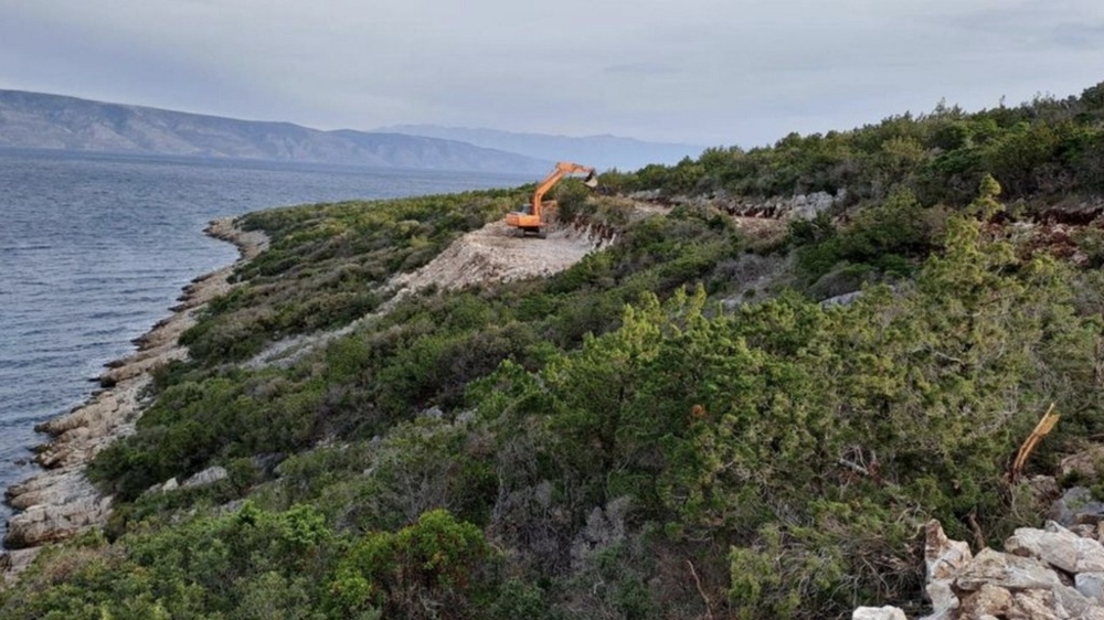 Nehnuteľnosť pri mori v Chorvátsku.