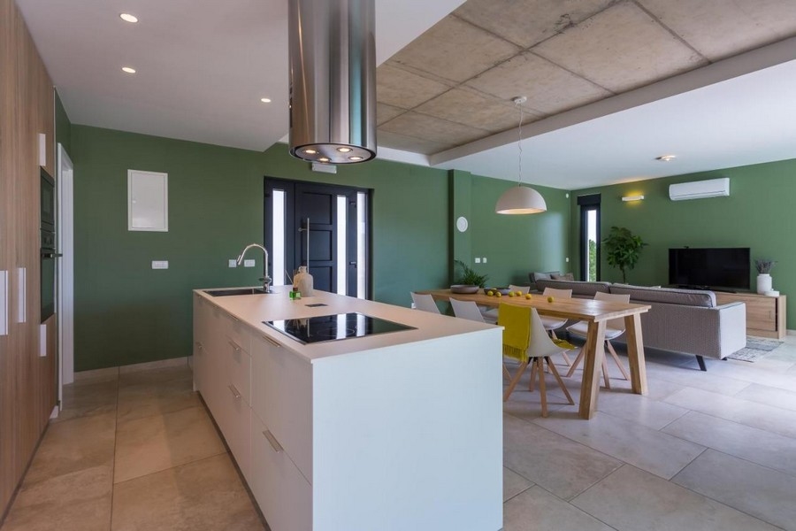 Moderný kuchynský blok